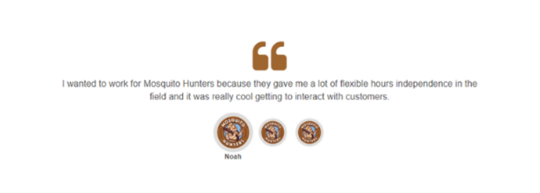 40 Best Short Testimonial Examples 2024   Mosquito Hunters 768x275 