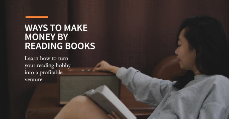 13 Ways To Make Money By Reading Books