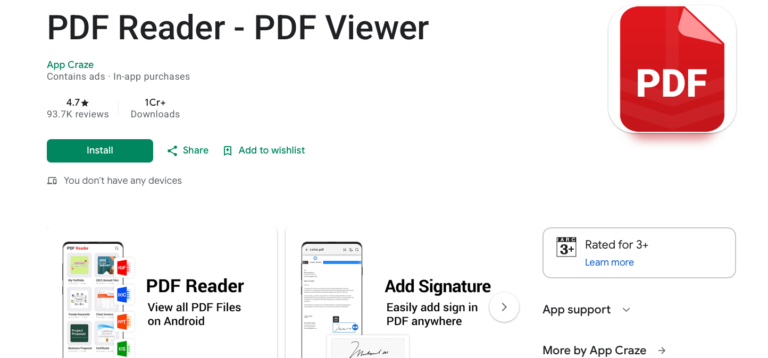 15 Best PDF Readers For Android (Free Included) 2026