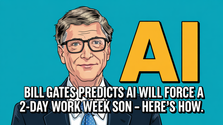 Bill Gates Predicts a 2-Day Work Week Within a Decade Thanks to AI — Here’s What That Means for You