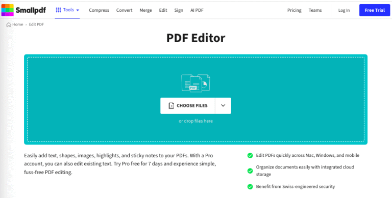 25 Best Free Pdf Editors Online With No Sign Up