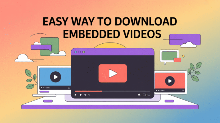 How to Download Embedded Videos in Minutes | Quick Tutorial