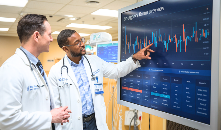 Emergency Room Overview Power BI Dashboard