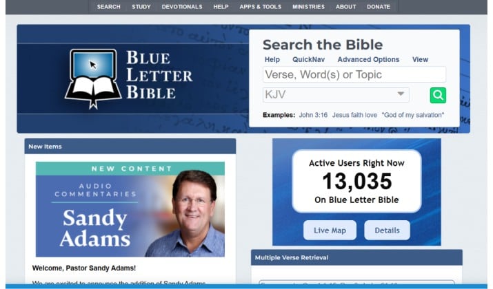 Bible study apps