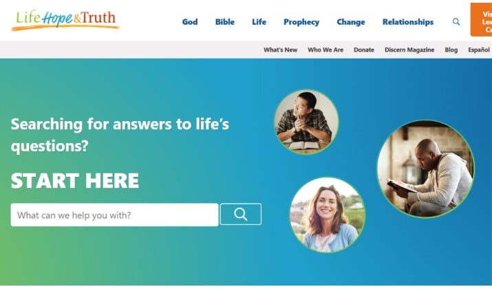 Bible study website